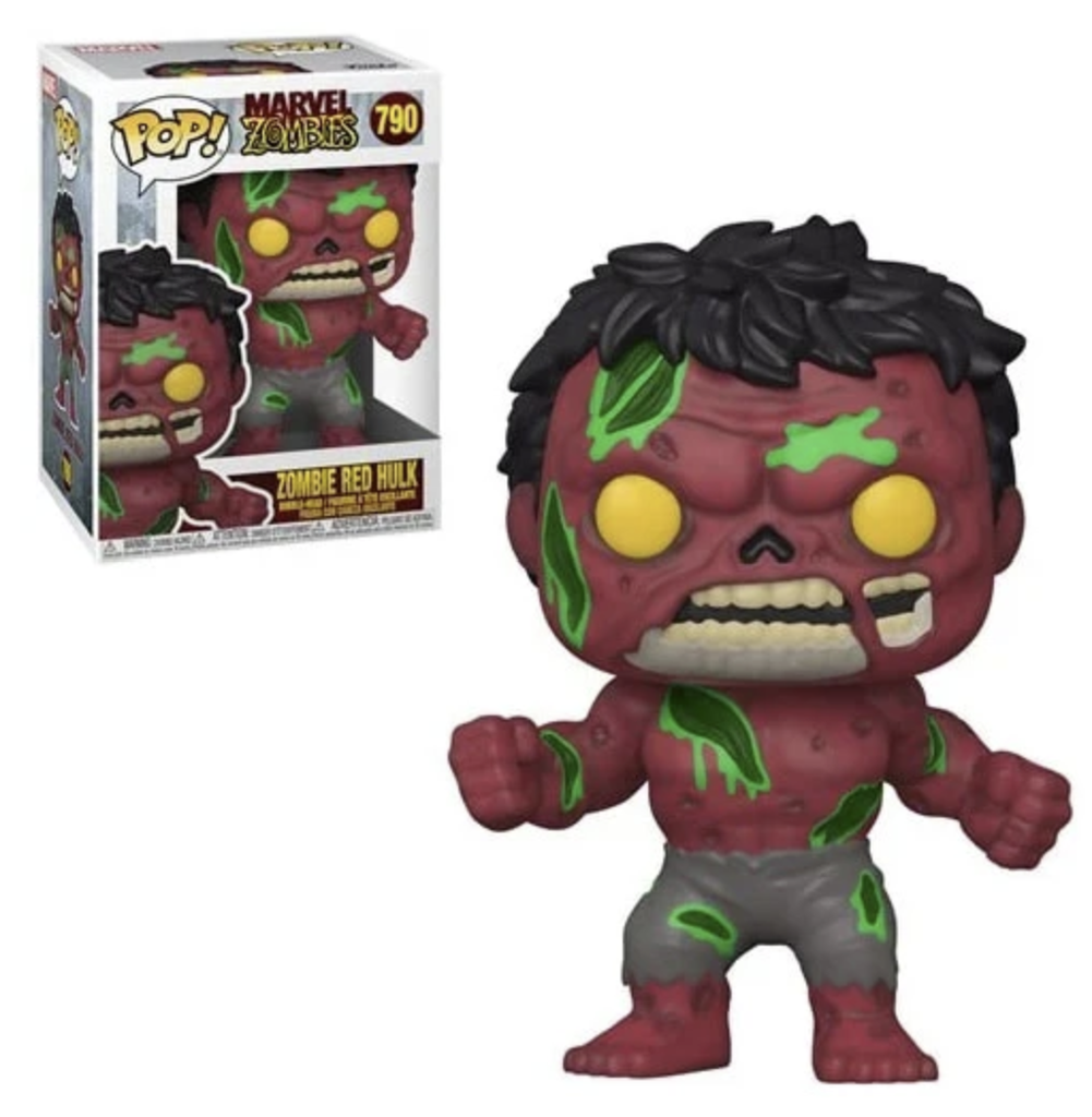 Funko POP 790 Zombie Red Hulk