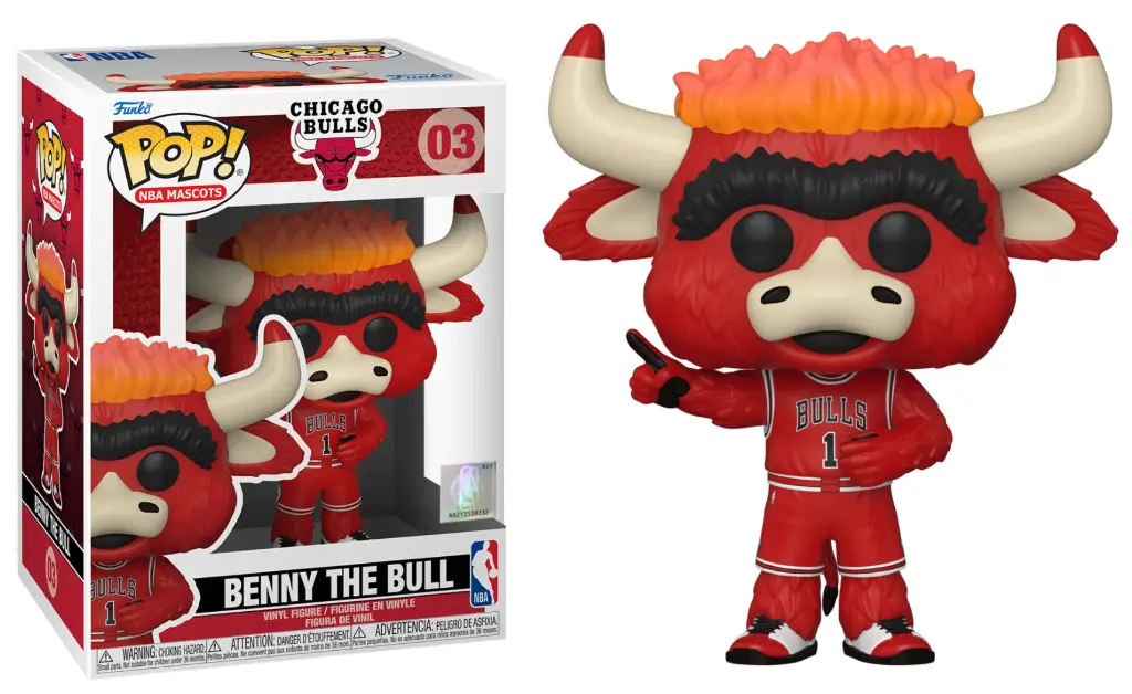 FUNKO POP 03 BENNY THE BULL