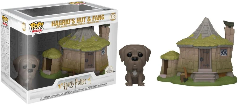 Funko POP 08 Hagrid's Hut & Fang