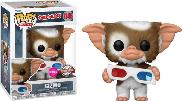 FUNKO POP 1146 GIZMO 3D GLASSES FLOCKED SE