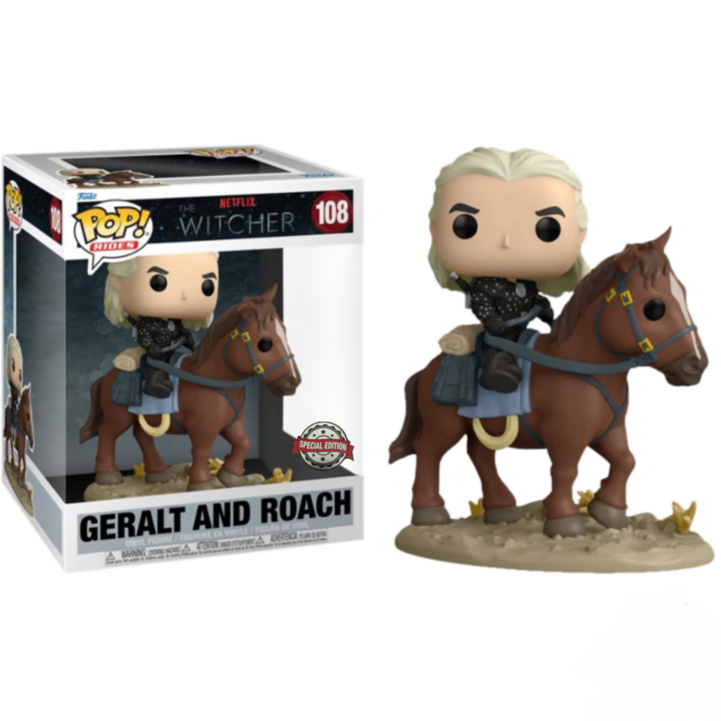 Funko Pop 108 Geralt & Ablette SE