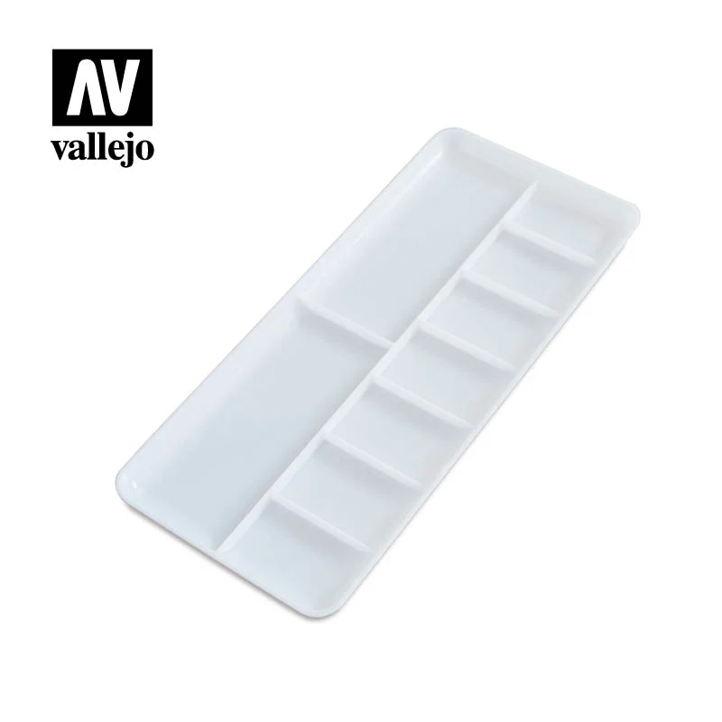 GUNDAM ACC - Palette plastique pour peinture '18x8.5cm'