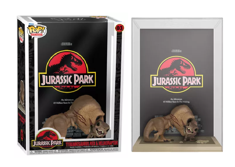 FUNKO POP 03 JURASSIC PARK MOVIE POSTER