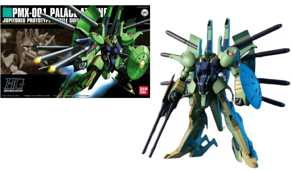 GUNDAM - 1/144 HGUC PALACE-ATHENE - Model Kit