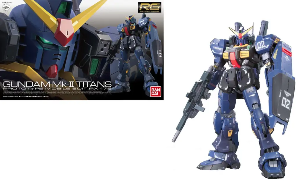 GUNDAM - RG 1/144 RX-178 Gundam MK-II Titans - Model Kit