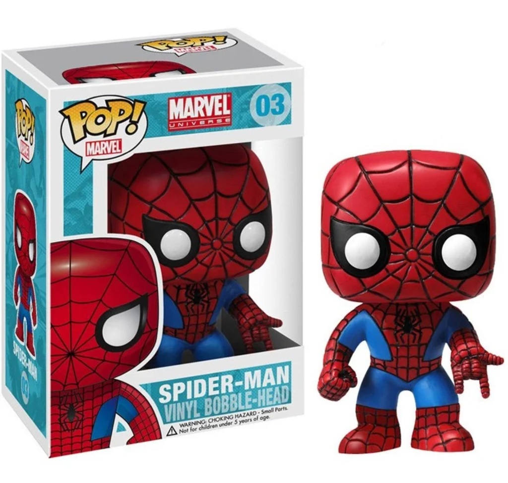 FUNKO POP 03 SPIDERMAN