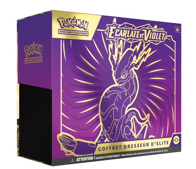 Pokémon JCC - Écarlate et Violet - Coffret Dresseur d'Élite Koraidon & Miraidon