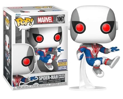 Funko POP 1067 Spider-Man Bug Eyes Armor 2022 Winter Convention