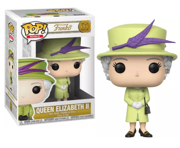 FUNKO POP 01 REINE ELIZABETH II