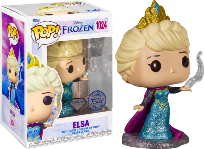 FUNKO POP 1024 ELSA DIAMOND SPECIAL EDITION