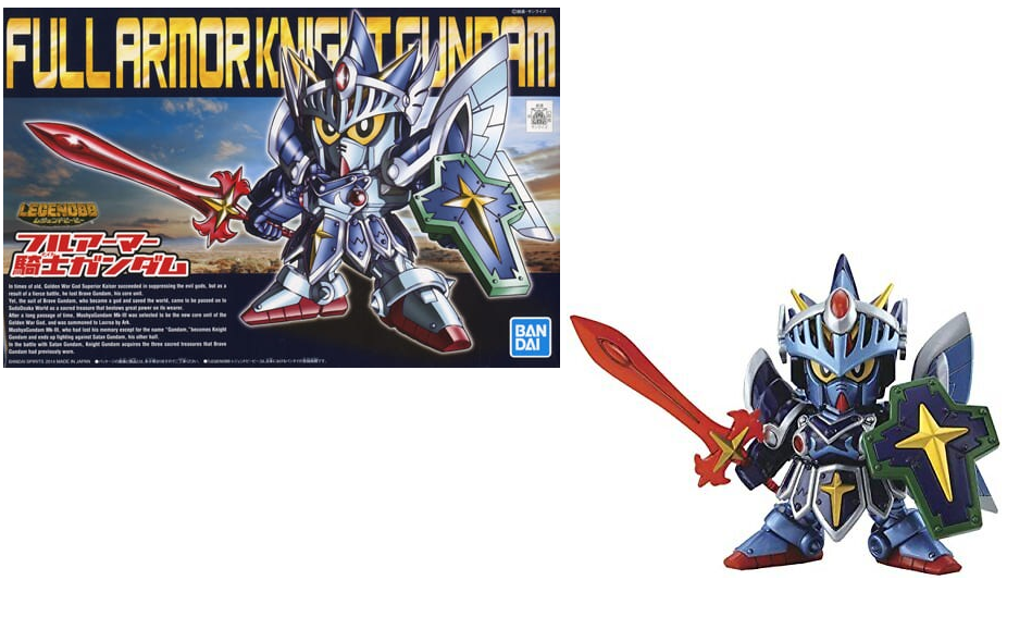 GUNDAM - SD Gundam BB 393 Full Armor Knight Gundam - Model Kit