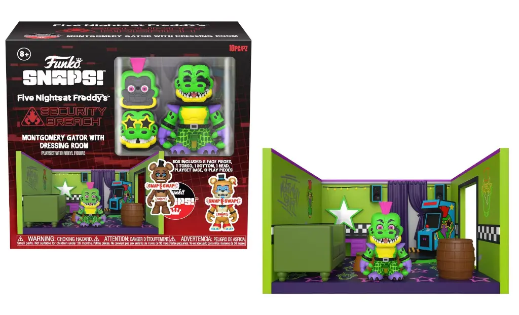 FNAF - Salle de Gator - Snap Playset Funko