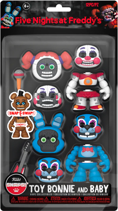 FNAF - Toy Bonnie & Baby - Double Snap Pack Funko