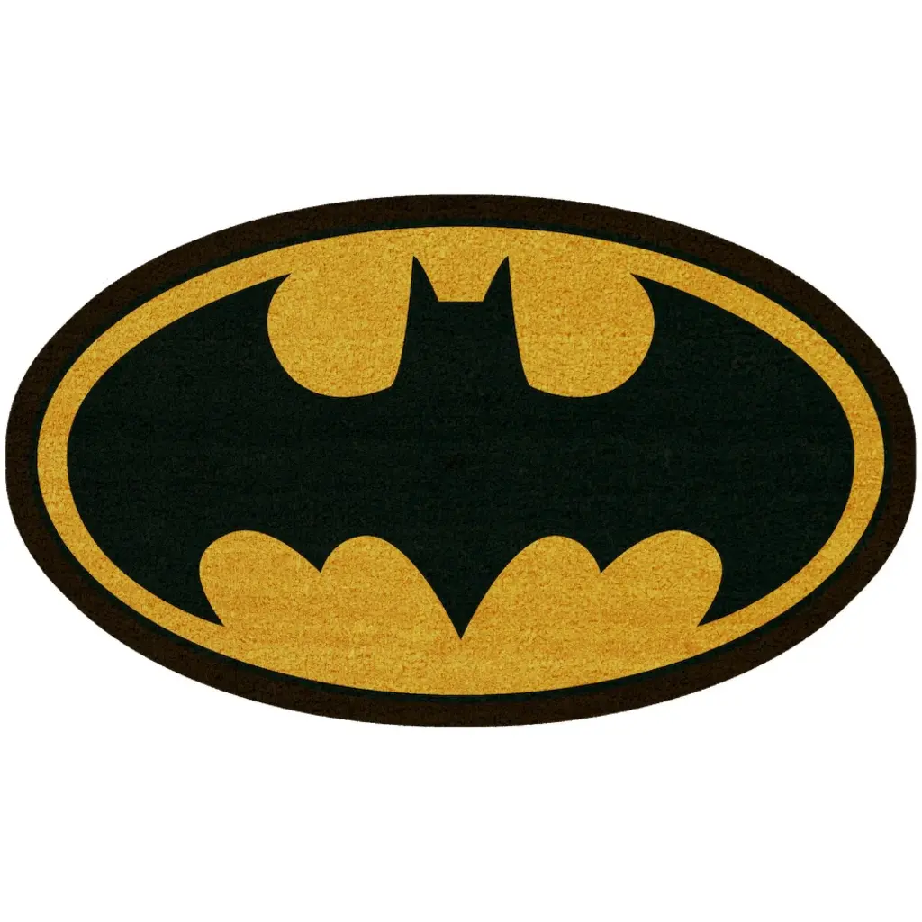 DC - Logo Batman - Paillasson Ovale '60x40x2cm'