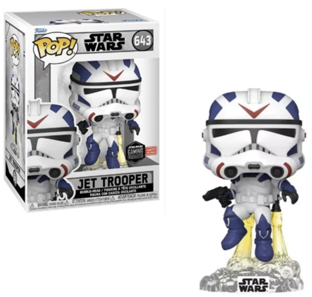 Funko POP 643 Jet Trooper Gamestop Exclusive