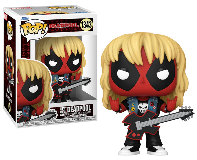 Funko POP 1343 Deadpool Heavy Metal