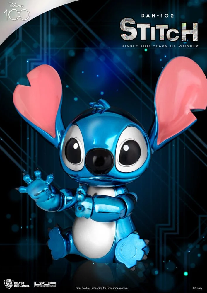 DISNEY 100 YEARS OF WONDER - Stitch - Fig. Dynamic Action Heroes 16cm