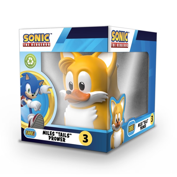 TUBBZ Boîte Canard de bain - Sonic le Hérisson - Tails