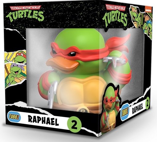 TUBBZ Boîte Canard de bain - Tortues Ninja - Raphael