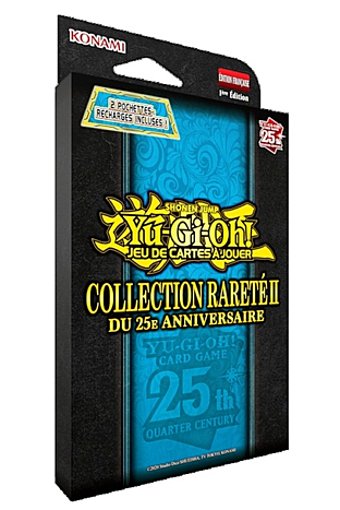 Yu-Gi-Oh! Jcc - Pack De 2 Booster Collection Rareté Du 25e Anniversaire II (Tuckbox Cartonné)