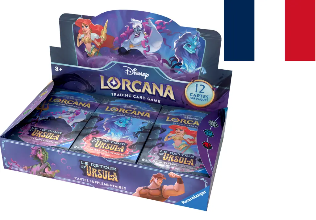 DISNEY - Lorcana - Trading Cards Boite de 24 Boosters Chapitre 4 - FR