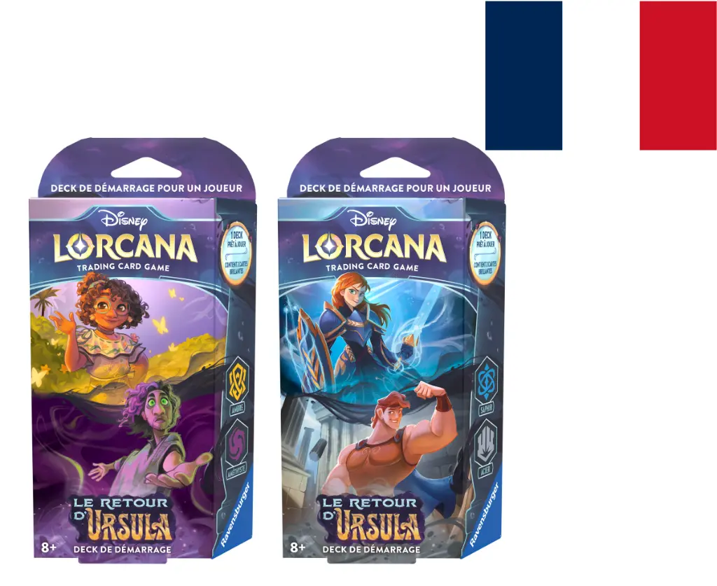 DISNEY - Lorcana - Trading Cards Deck Starters Chapitre 4 - FR