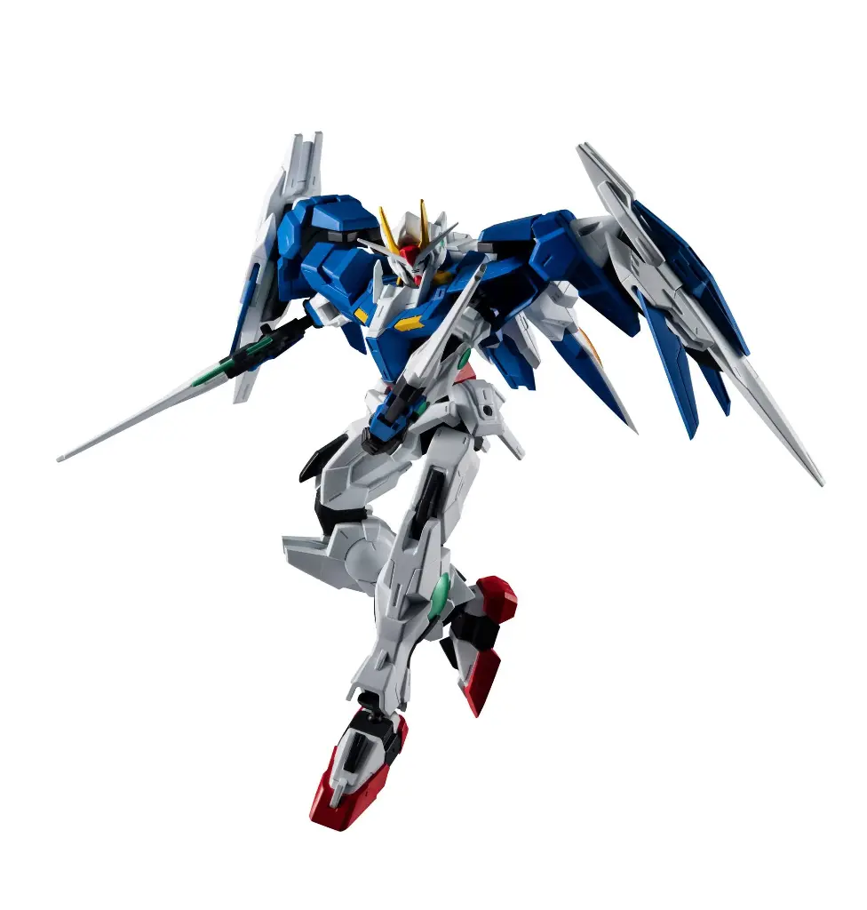 GUNDAM - GN-0000 + GNR-010 00 Raiser - Action Figure 15cm