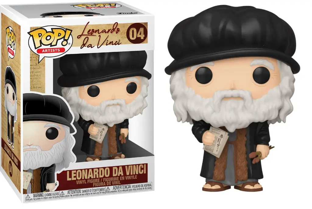 Funko POP 04 Leonardo Da Vinci