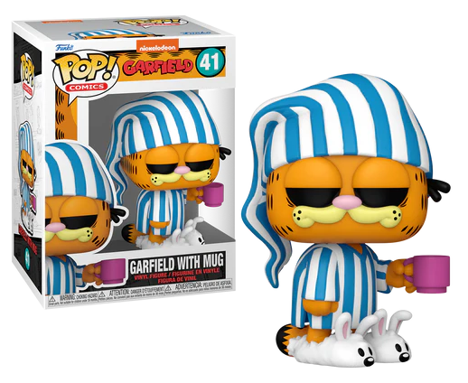 Funko POP 41 Garfield avec Mug