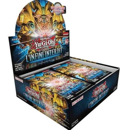 Yu-Gi-Oh! Jcc - Display De Pack De Booster L'infini Interdit (24 Boosters)