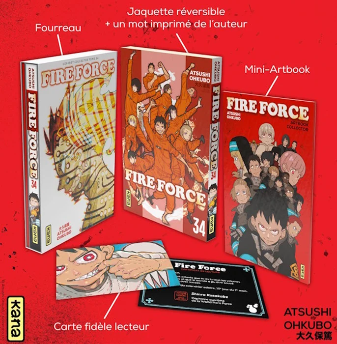 FIRE FORCE - Tome 34 - EDITION COLLECTOR