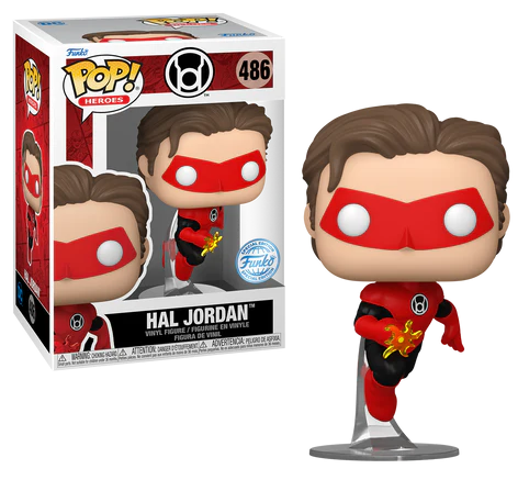 Funko POP 486 Hal Jordan (Red Lantern) SE