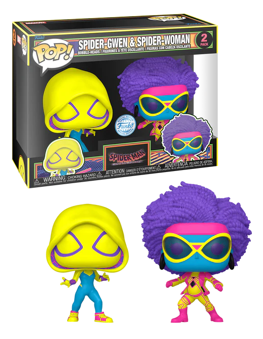 Funko POP 2 Pack Spider-Gwen & Spider-Woman Backlight SE