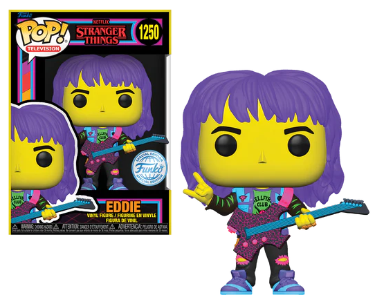 Funko POP 1250 Eddie Blacklight SE