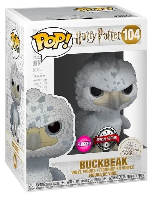 Funko POP 104 Buckbeak Flocked SE