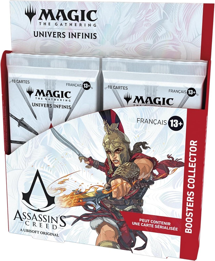 Magic: The Gathering - Univers infinis : Assassin's Creed - Display de Boosters Collector (12 Boosters) - FR