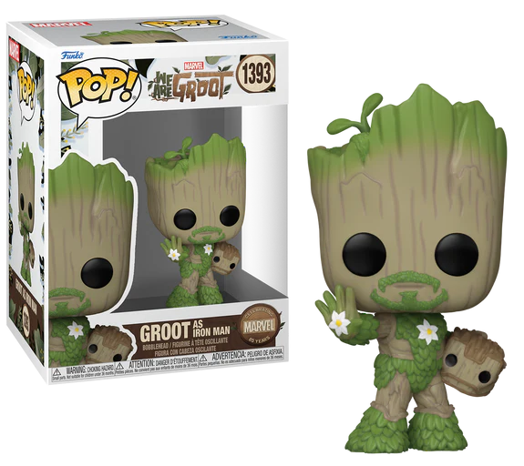 Funko POP 1393 Groot as Iron Man