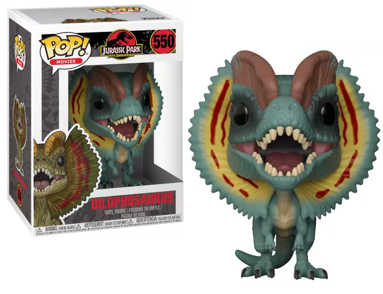 Funko POP 550 Dilophosaurus