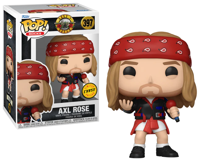 Funko POP 397 Axl Rose 1980 Chase