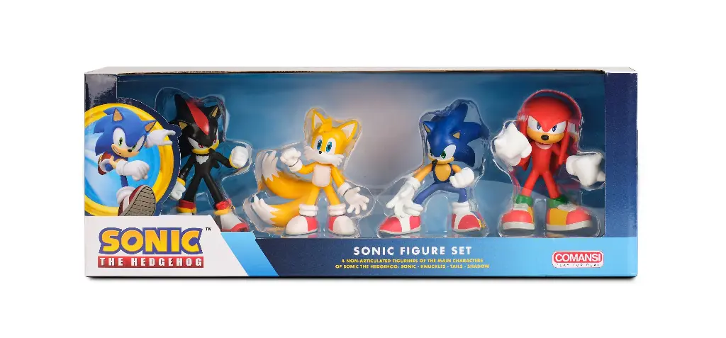 SONIC - Set de 4 Figurines