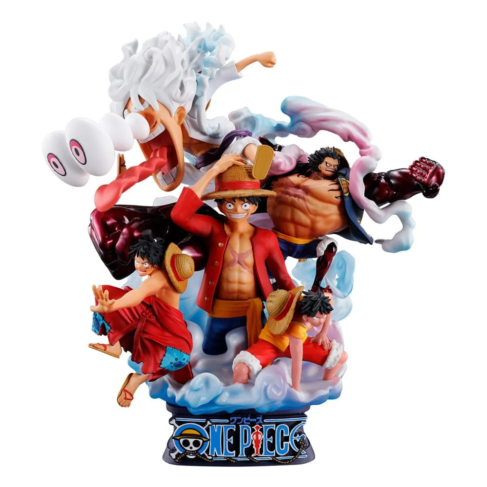 ONE PIECE - Logbox Re Birth Luffy Special -Statuette Petitrama DX 15cm