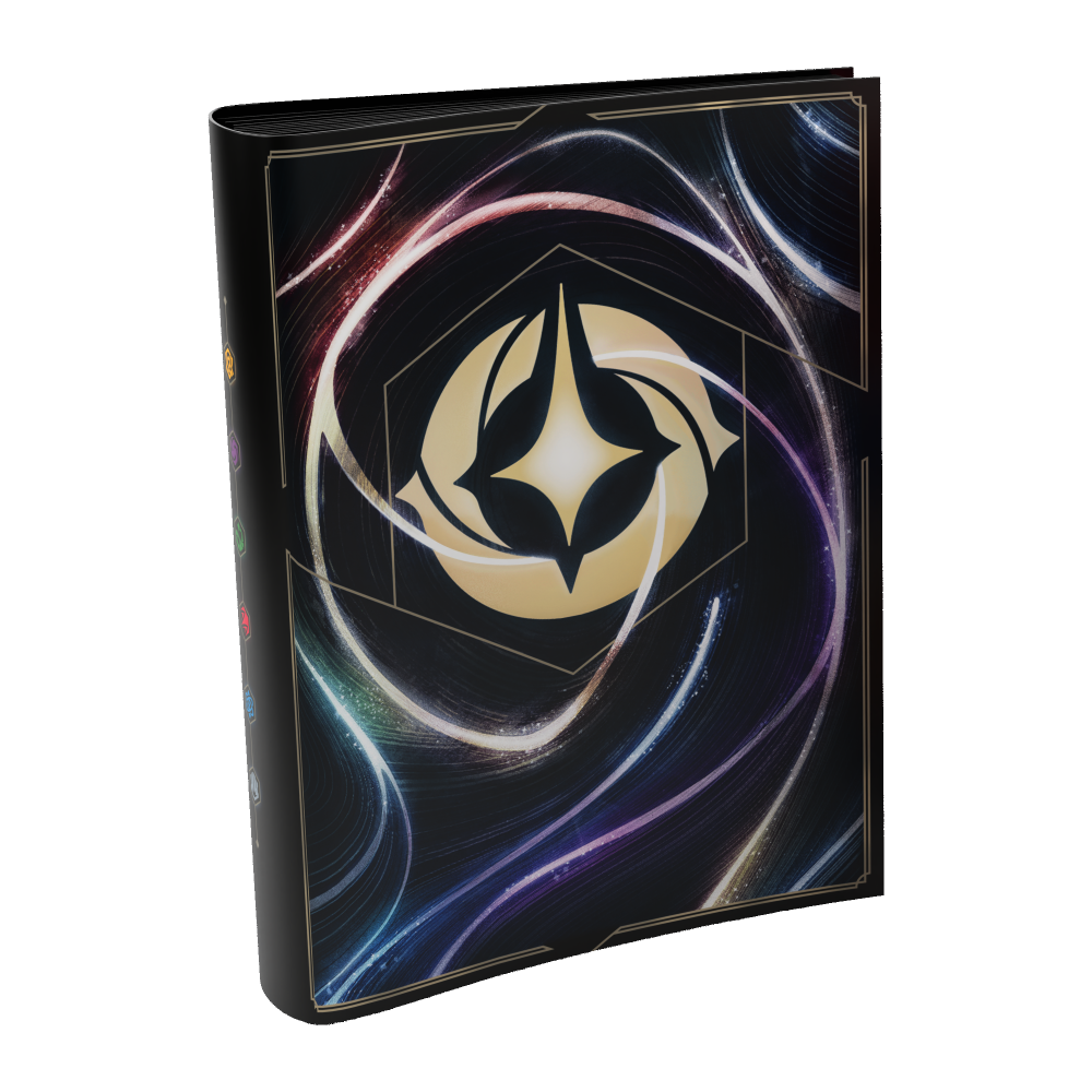 Disney Lorcana JCC : Portfolio Lorebook Logo classique de Lorcana