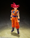 DRAGON BALL SUPER - SSG Goku God of Virtue - Fig. S.H. Figuarts 14cm 