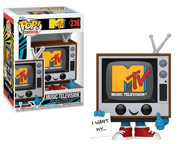 Funko POP 236 MTV Logo