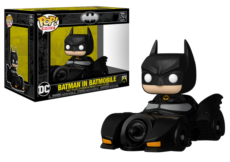 Funko POP 522 Batman & Batmobile