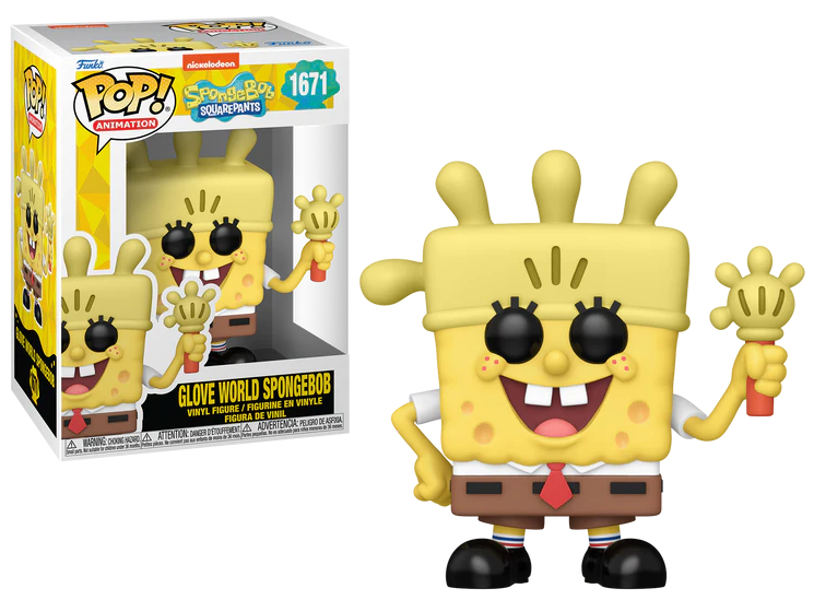 Funko POP 1671 Bob l'éponge Glove World