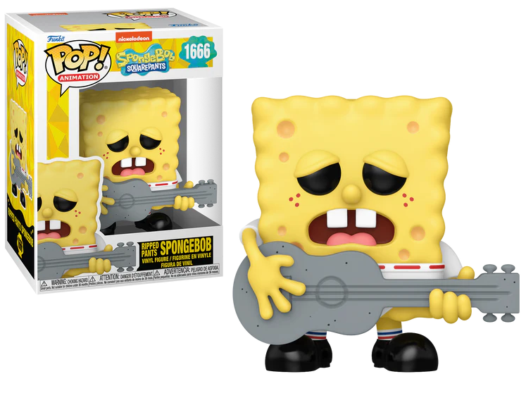 Funko POP 1666 Bob l'éponge avec Guitare