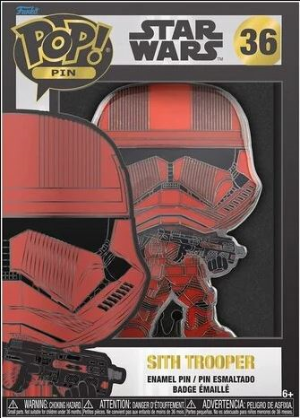 Funko Pin's 36 Sith Trooper