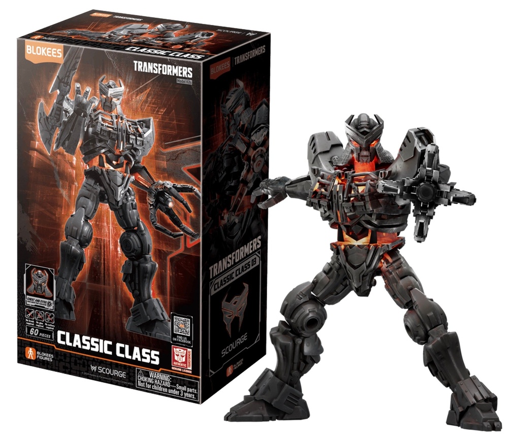 TRANSFORMERS - Scourge "Classic Series" - Model Kit Blokees 25cm 