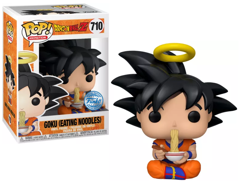 Funko POP 710 Goku Eating Noodles SE